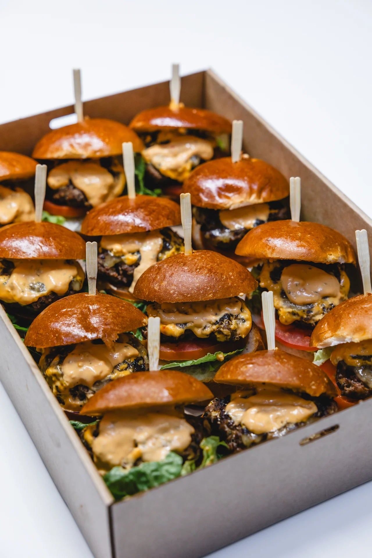 MINI BEEF BURGERS