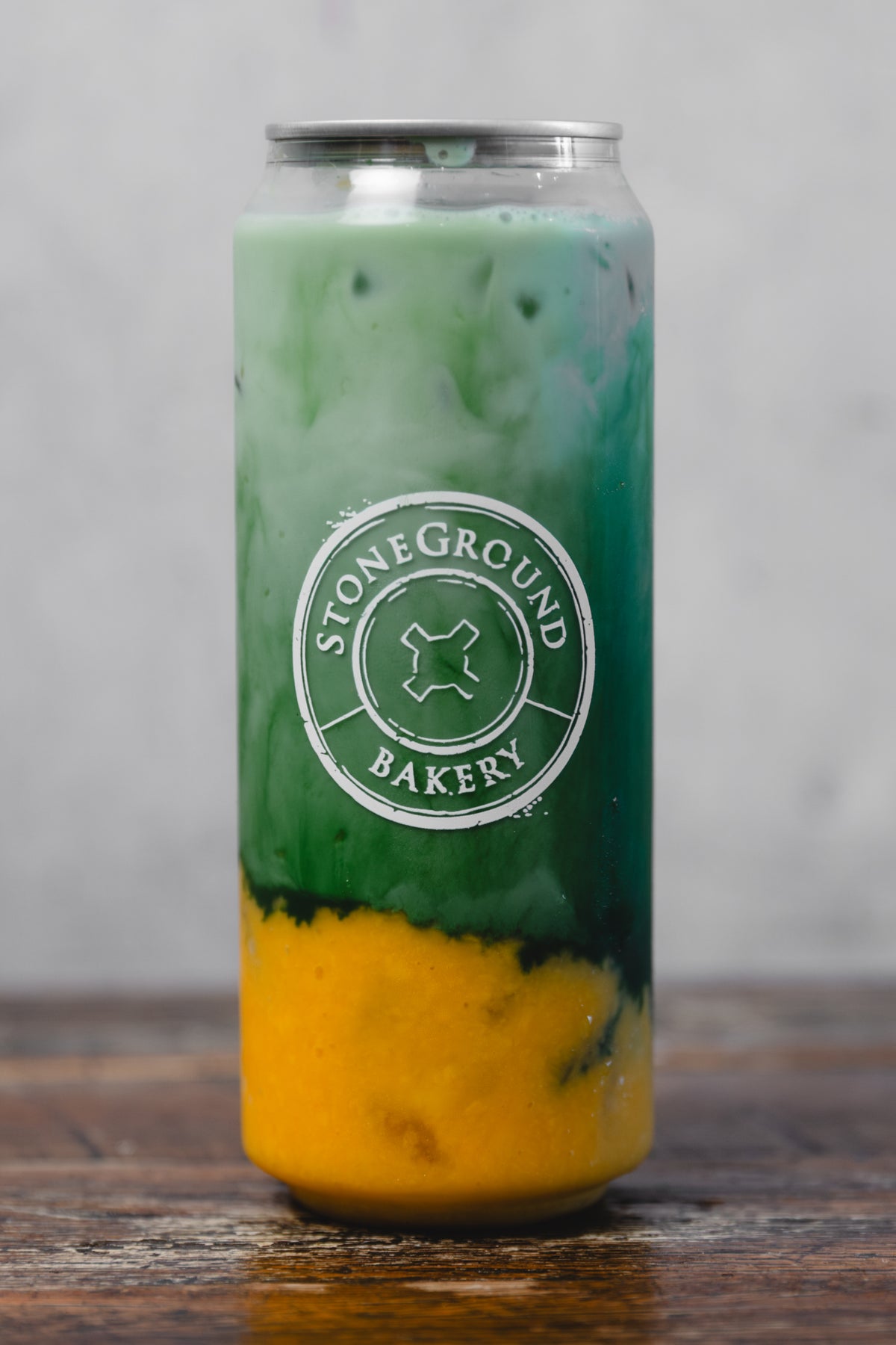 ICED MANGO MATCHA LATTE