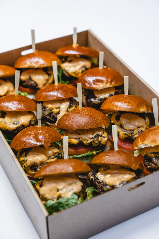 MINI BEEF BURGERS