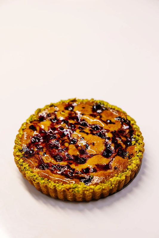 LARGE RASPBERRY BAKED TART